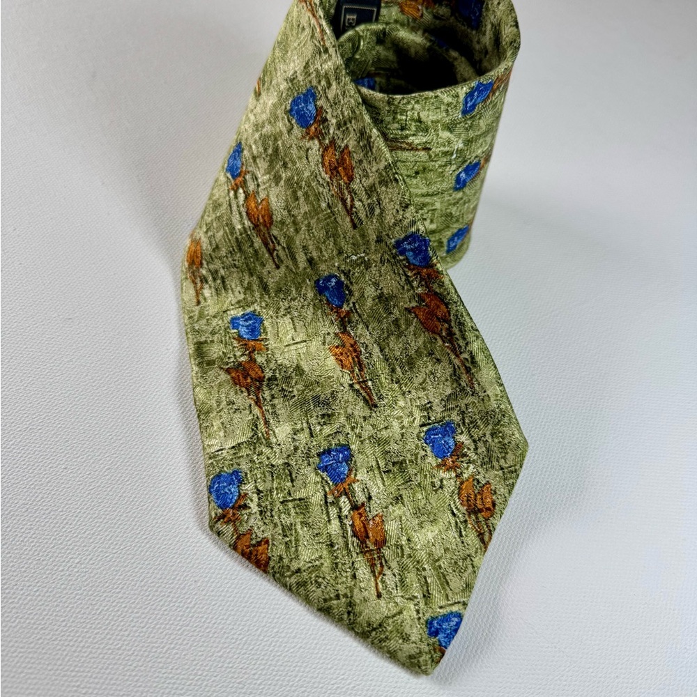 Ermenegildo Zenga designer silk necktie